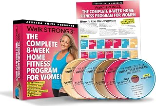 Walk Strong 3: The Complete 8 Week Home Fitness Program for Women Ultimate DVD Collection [20 Workouts on 6 discs, wall calendar included]