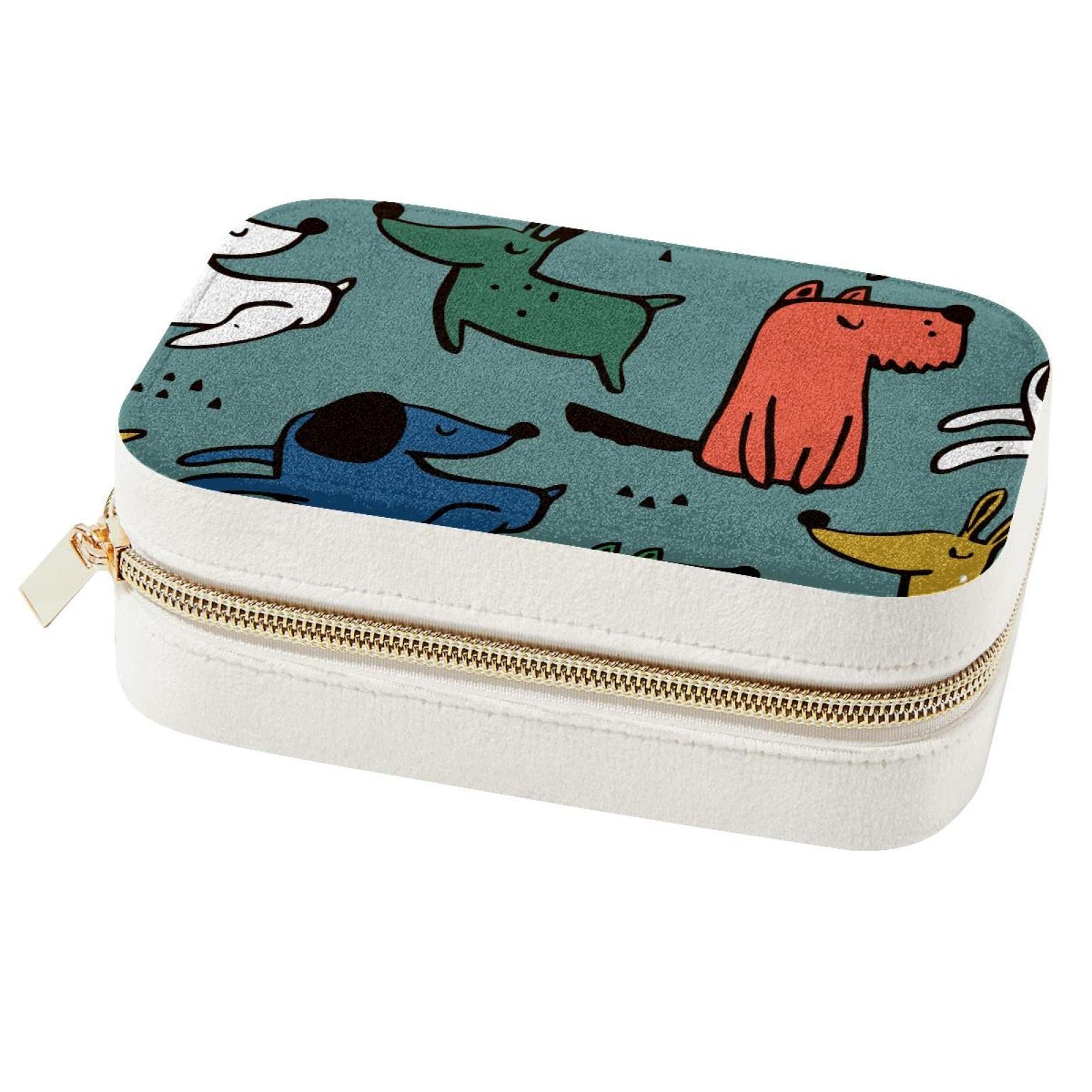 Organiseur de bijoux de voyage chien pour vos vacances