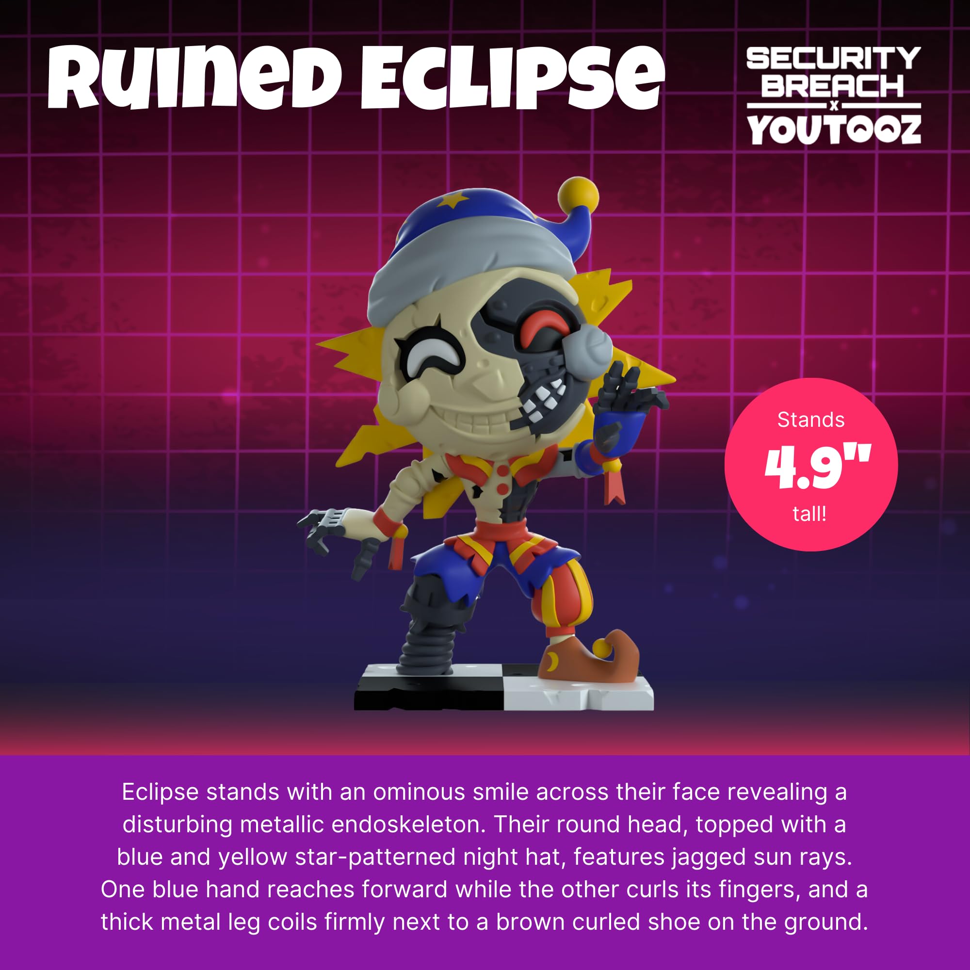Youtooz FNAF Ruined Eclipse 4.9