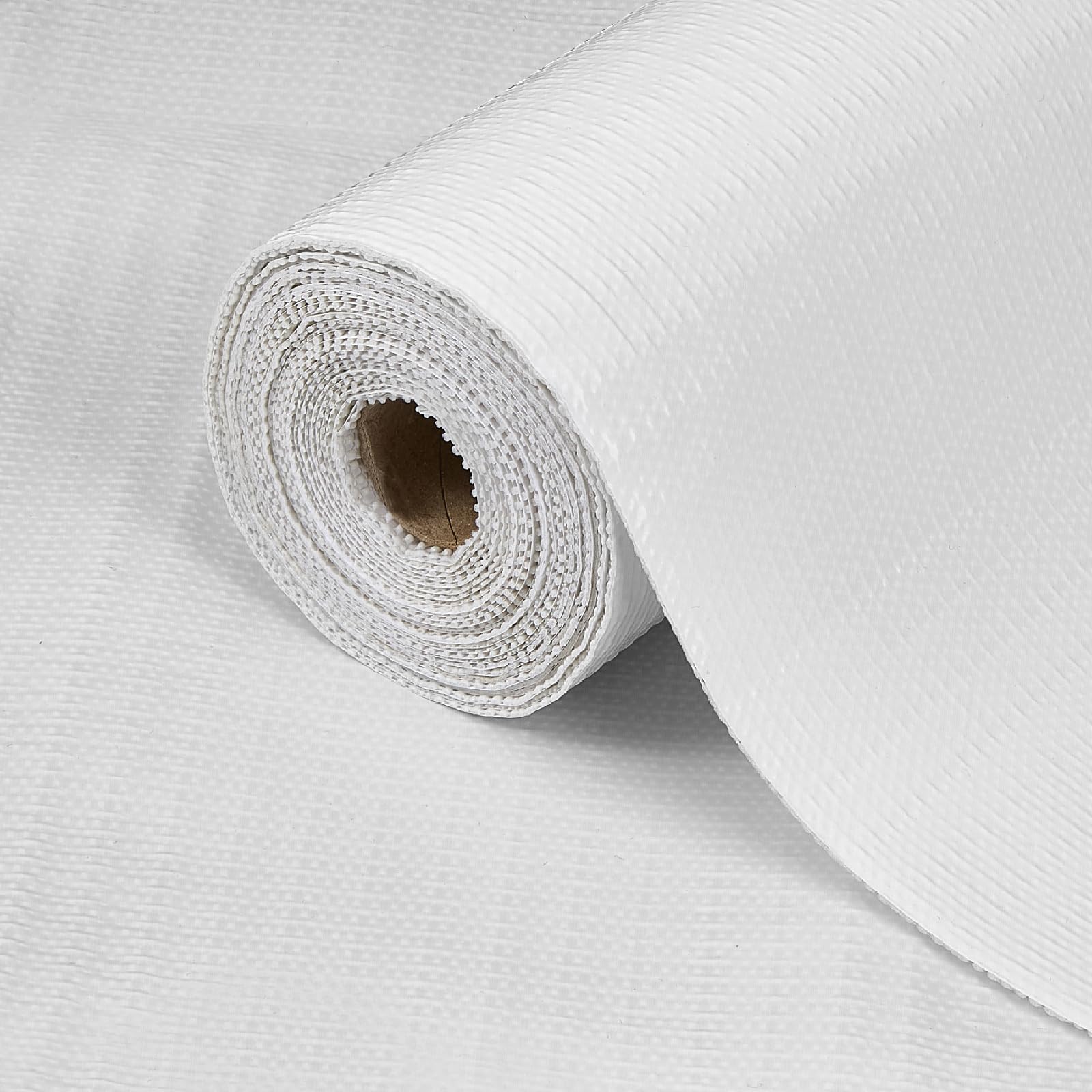 12 in x 30 FT Drawer Liner and Shelf Liner for Kitchen Cabinets Non Adhesive Strong Grip Cabinet Liner Non-Slip Drawer Liner for Shelves, Thickened Durable Waterproof Cupboard Liner, White