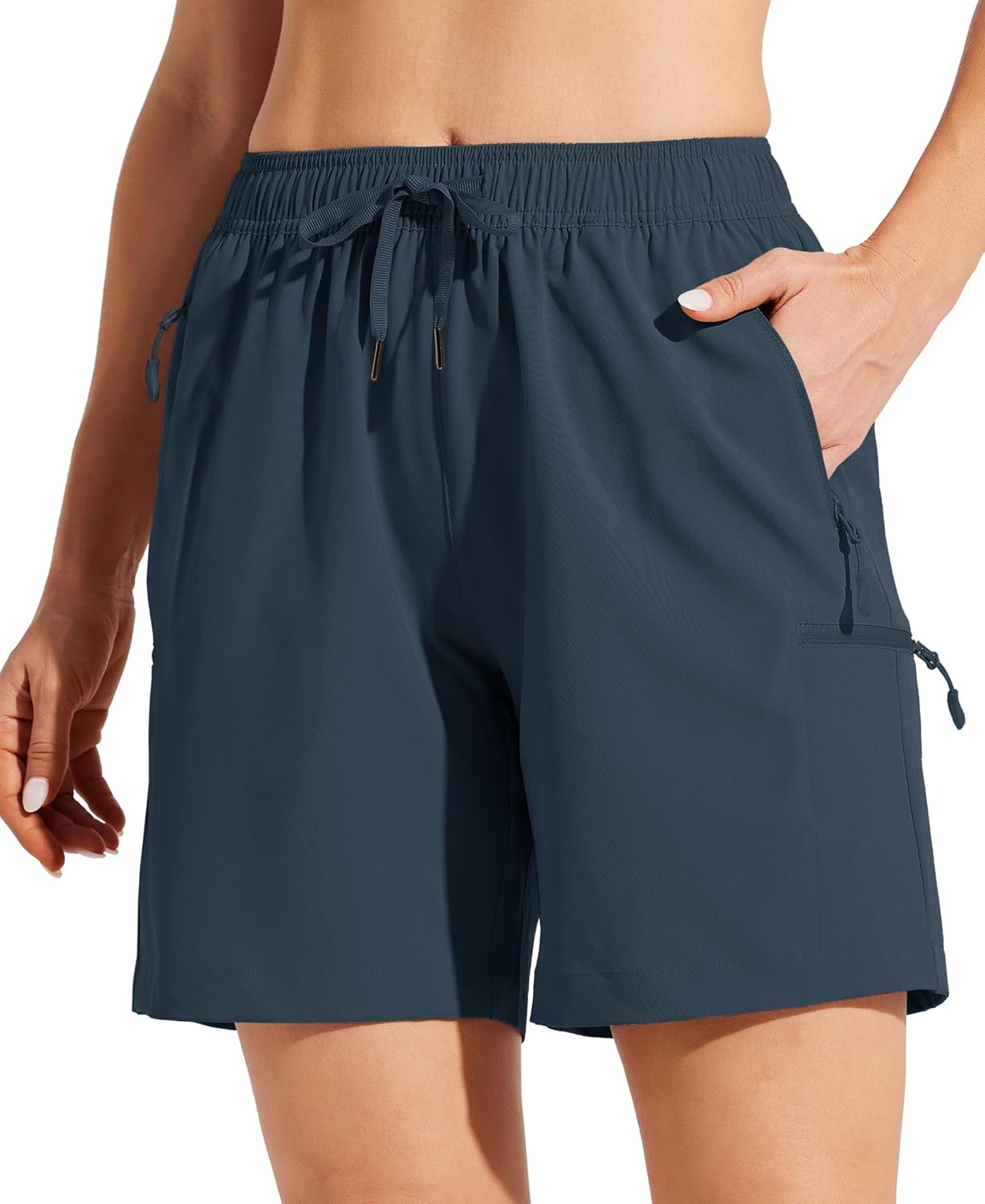 Willit Women's Shorts Hiking Cargo Quick Dry Golf Active Athletic Shorts 7" Lightweight Summer with Pockets - Image 2