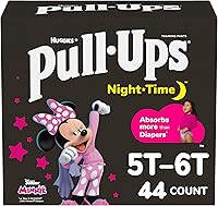 Vista 18 de Pull-Ups pañales de entrenamiento para la noche para niñas, 2T-3T, 68 unidades (el empaque pueden variar)
