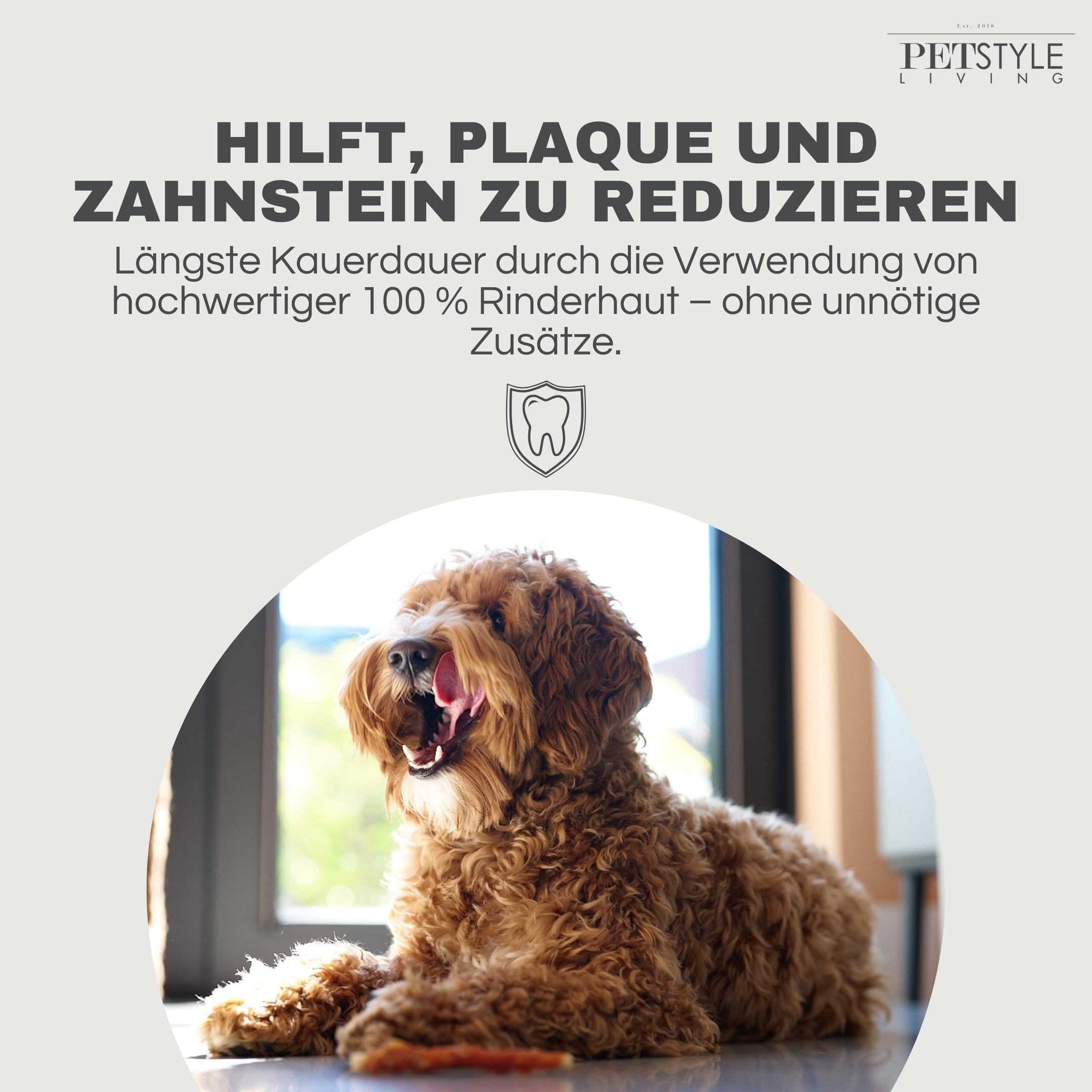Kaustange mit Huhn - Hundesnack - 12,5cm - 100 Stück
