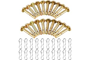 20 Sets of Shear Pins & Cotter Pins for Snowblower