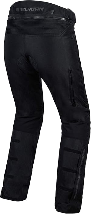 Textile Motorradhose für Frauen Membran-Knieschützer rutschfeste Paneele Reflektierende Elemente
