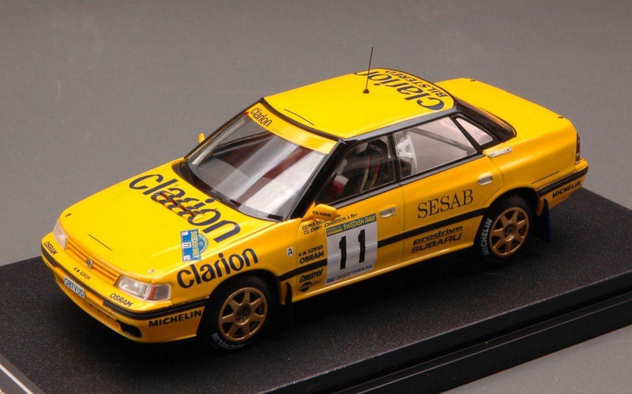 1/43 hpi・racing スバル レガシィRS ミニカー HPI 1/43 スバルレガシー RS （＃11） 1992