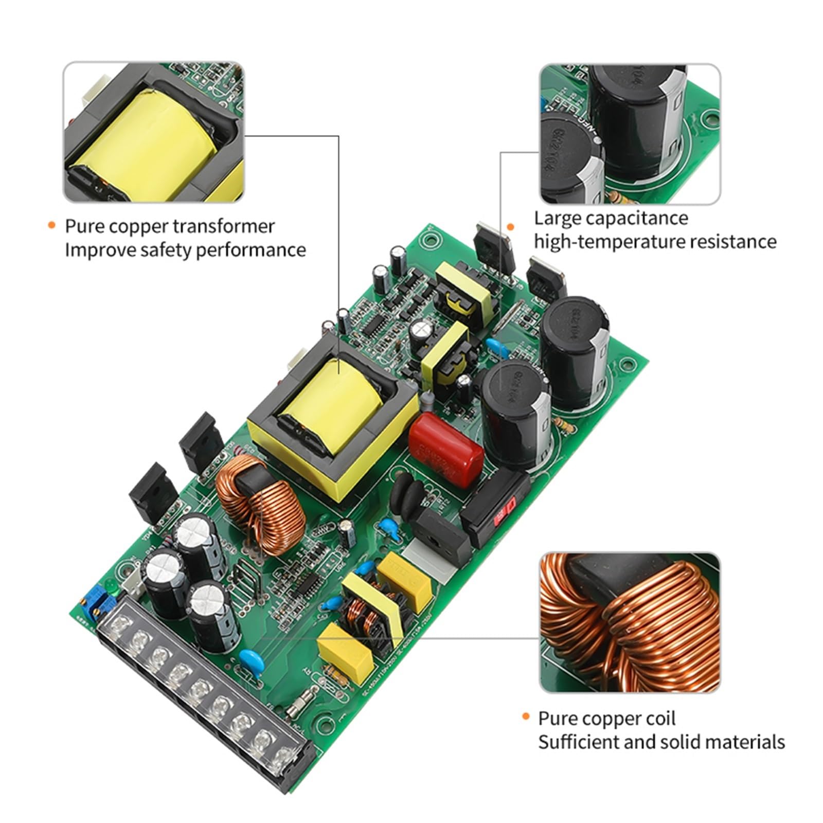 Fuente de alimentación conmutada ajustable de 500 W a 1000 W, 0-12 V, 24 V, 36 V, 48 V, 60 V, 72 V, 80 V, 110 V, 150 V, 220 V, CC, CV, CA a CC, SMPS(0-24V,1000W)