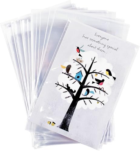 Miniatura 2 de Super Z Outlet - Bolsas de celofán transparentes resellables suministros de cesta de regalo cierre adhesivo para aperitivos tarjetas sobres de