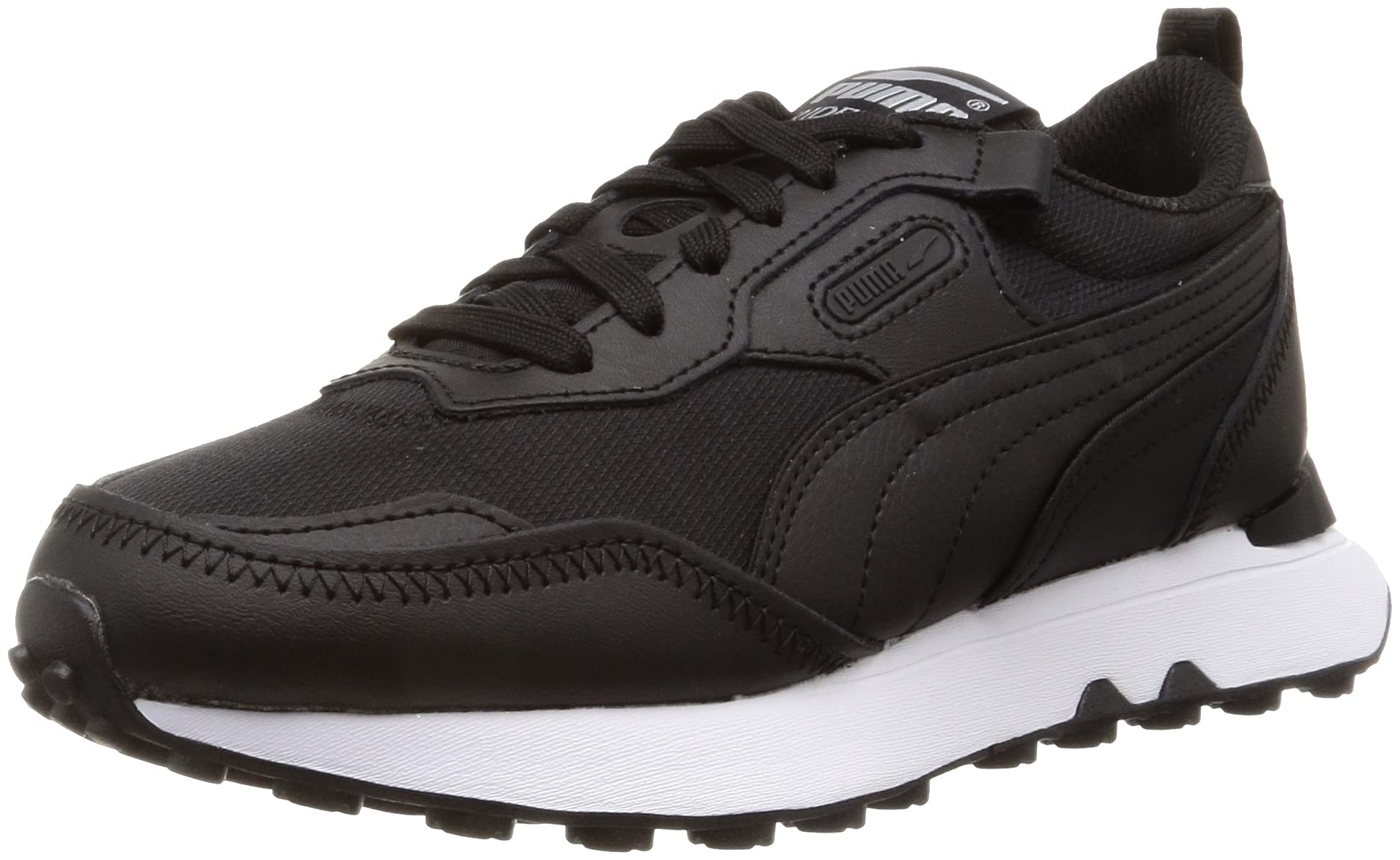 Puma Unisex-Adult Rider FV LTH Black-White Sneaker - 9UK (38717201) (B09LCBKSY6) Amazon Price History, Amazon Price Tracker