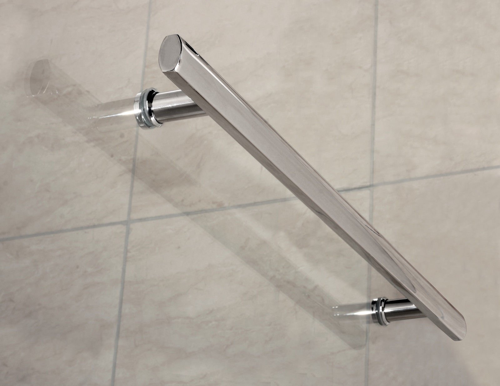 Mamparas de Bañera Biombo de Baño Abatible Cristal Templado 5 MM Estante Toallero, 90x140 CM