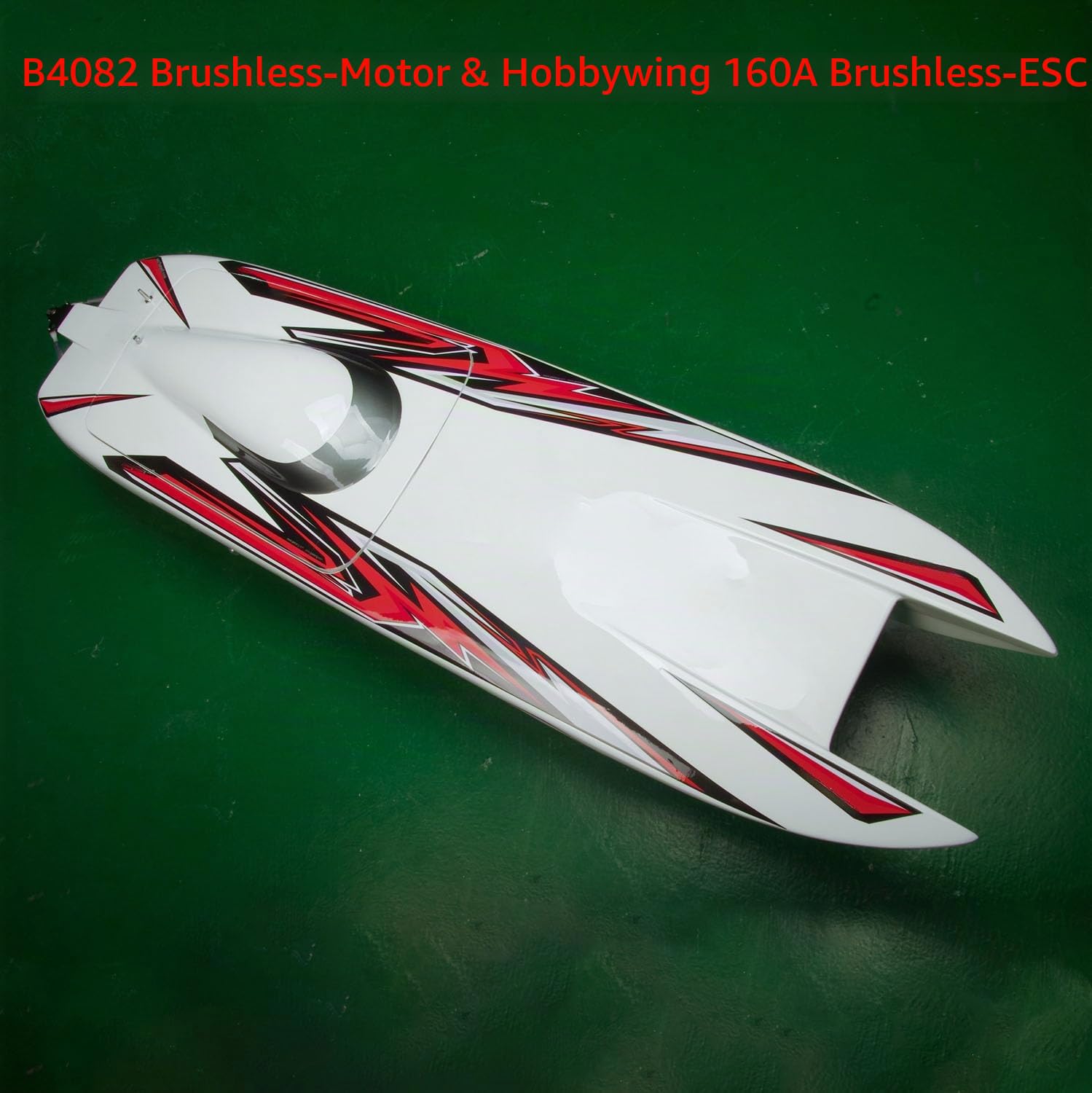 135KM/H RC Hochgeschwindigkeits-Rennboote DTRC E33 Wasserfahrzeug Modell Speedboat Kühlsystem RTR Batterie Dual Brushless Motor