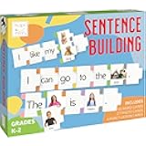 Hapinest Sentence Building for Kids, Learning Game Grammar Reading & Speech Therapy Materials Activities, Kindergarten 1st 2nd Grade Special Education Classroom Must Haves for Teachers & Homeschool