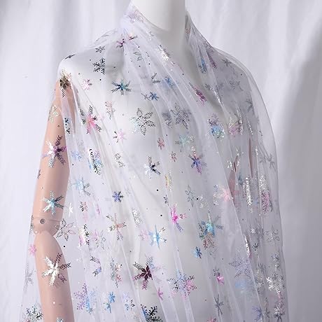 Snowflake Tulle - The Dreamy Fabric for Wedding Skirts and Beyond