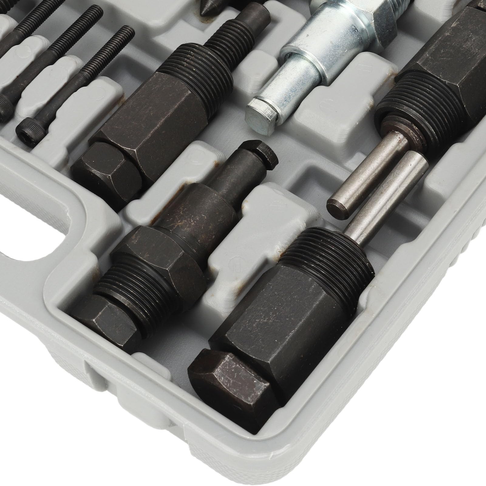 Kit di estrazione per il della frizione del compressore automobilistico, 23 pezzi; set in acciaio legato per la rimozione della frizione del compressore AC, compatibile con