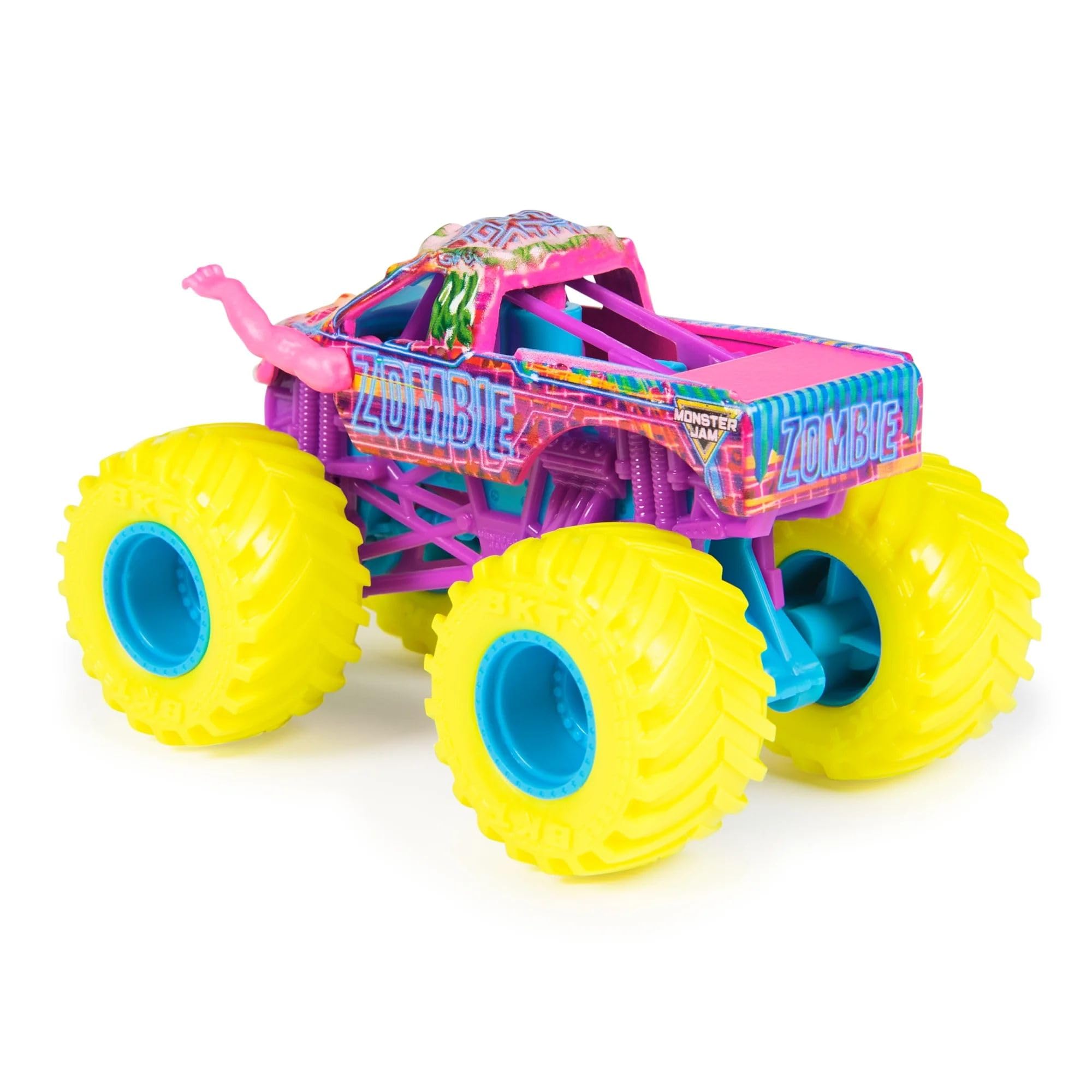 Monster Jam 2026 Official 1:64 Diecast Truck Series 45 Cyberflare