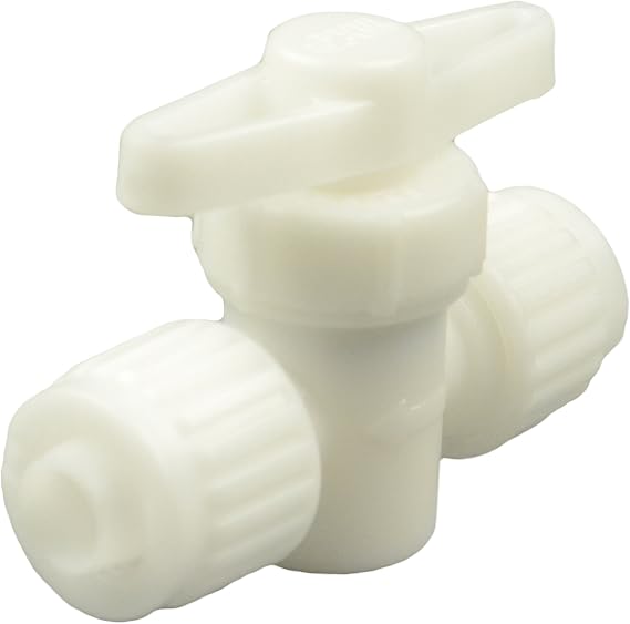 Elkhart 6880 1/2 x 1/2 Flair-It Straight Stop Valve