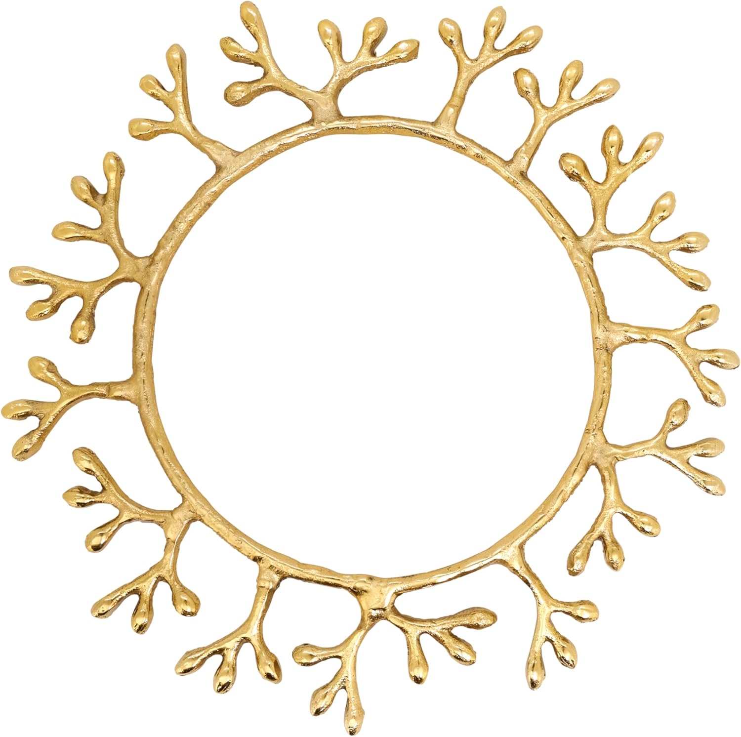 SARO LIFESTYLE Berries Frame Charger (Set of 4)