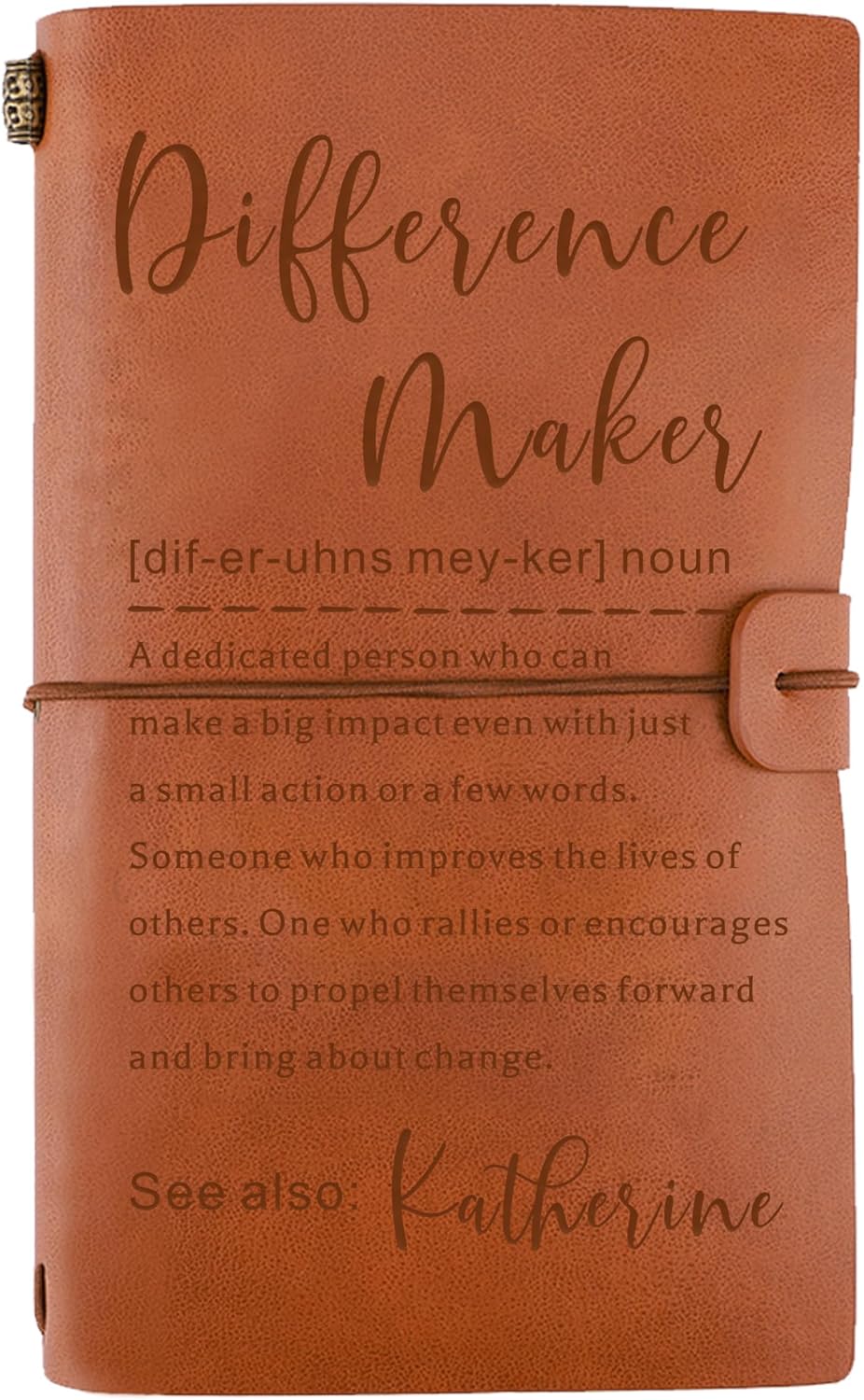Personalized Gift for Boss Mentor, Difference Maker Definition Gift, Employee Appreciation Gifts for Leader, Teacher, Coach, Custom Retirement Gift for Coworker, Thank You Gifts For Leader Women