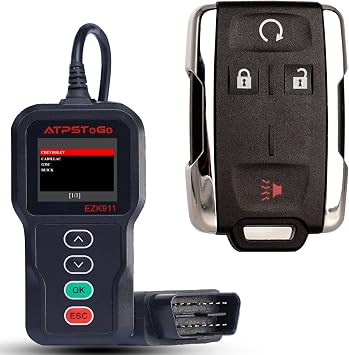 Key Fob Replacement Kit Fits for 2014-2018 Chevy Silverado 1500 2500 3500 Colorado GMC Canyon Sierra Keyless Entry Remote Replace Kit M3N-32337100