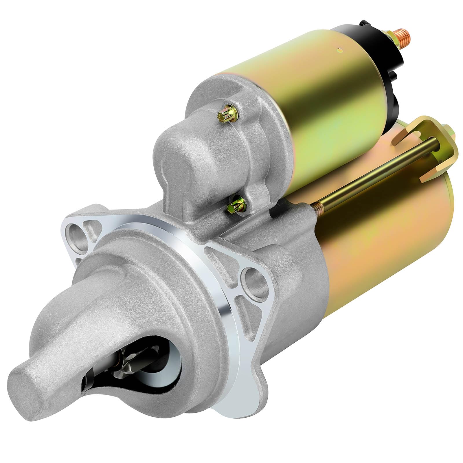 SCITOO Starter Motor fit for Buick for LaCrosse 2010-2011,for Chevrolet for Cobalt 2008-2010,for Chevrolet for Equinox 2010-2011 Replacement Starter 6947,SR8647X,