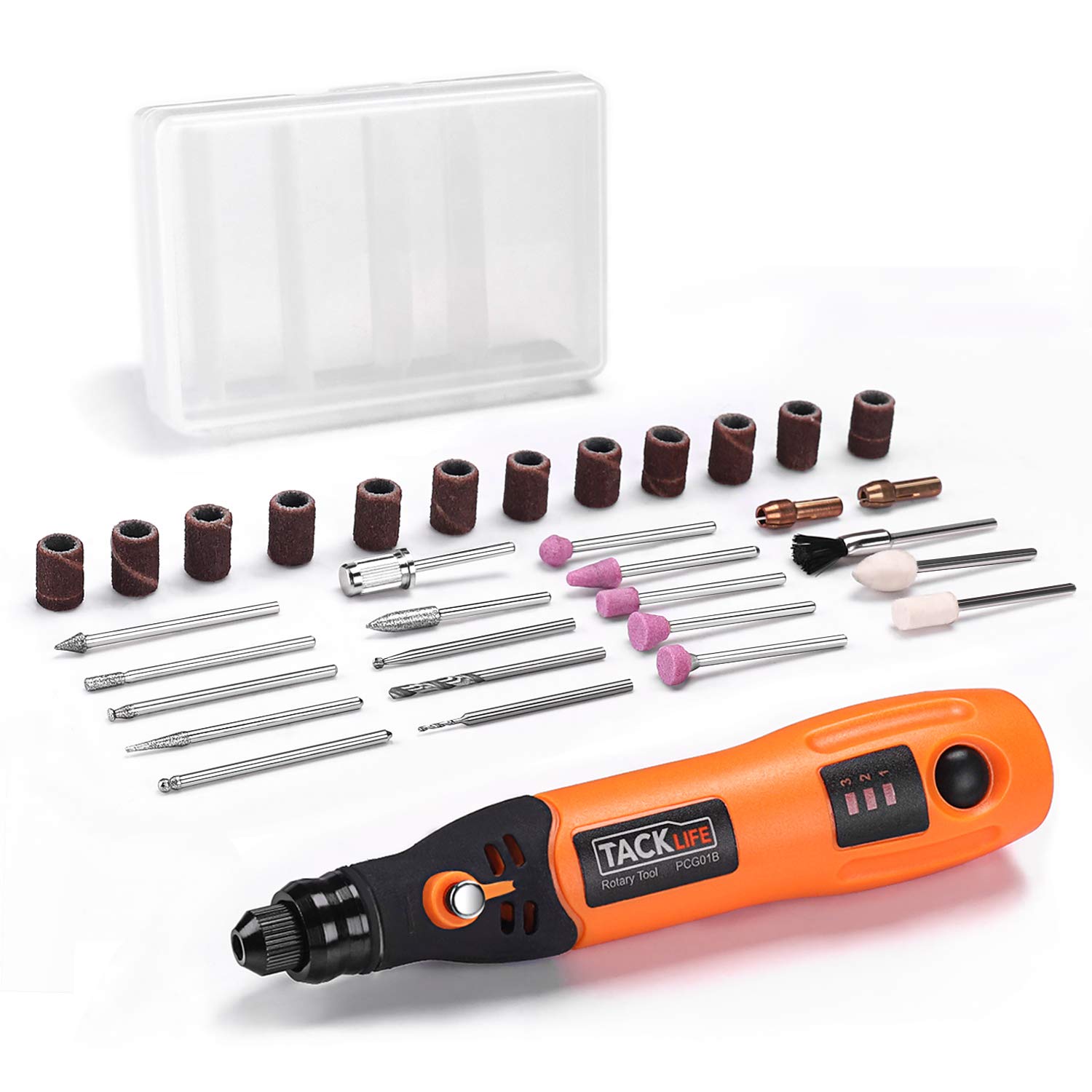 TACKLIFE PCG01B 3.7V Cordless Rotary Tool TACKLIFE PCG01B 3.7V Cordless Rotary Tool