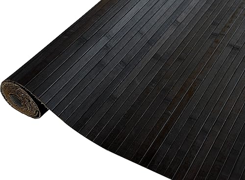 amaZulu Inc Panel de pared de bambú de 4 x 8 pies decoración del hogar para sala de estar cubierta de pared de TV Wainscot para dormitorio