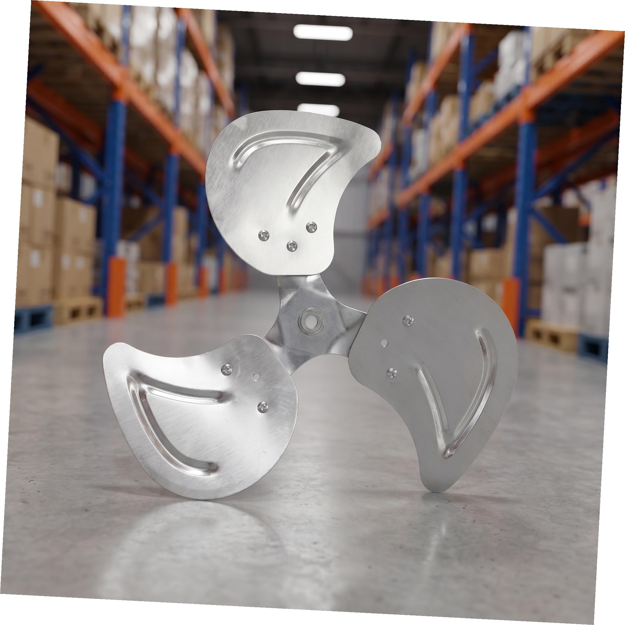 Levemolo Pale di Ricambio per Ventilatore Industriale 12 Pollici con Foro Interno da 8mm in Lega di Alluminio e Ferro, Compatibili e Facili da Installare per Vacanze Estive in Ambienti