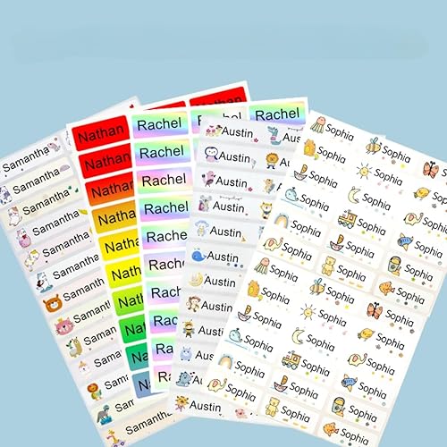 Miniatura 2 de Etiqueta de nombre etiqueta personalizada etiqueta personalizada impermeable etiqueta personalizada niño escuela papelería botella de agua pluma