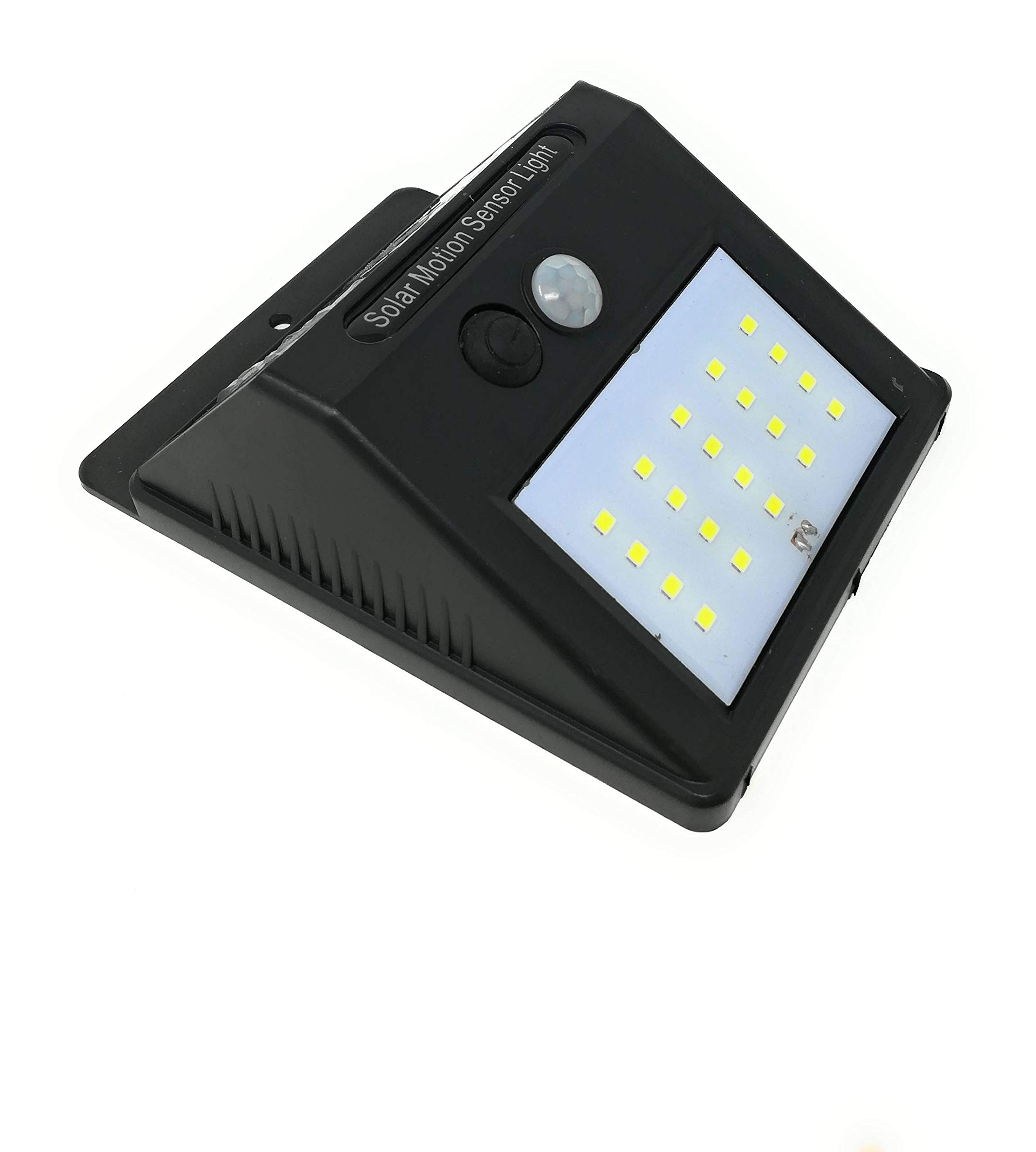 TEMPO DI SALDI Reflektor z 20 diodami LED z panelem słonecznym i czujnikiem ruchu reflektor zmierzchowy