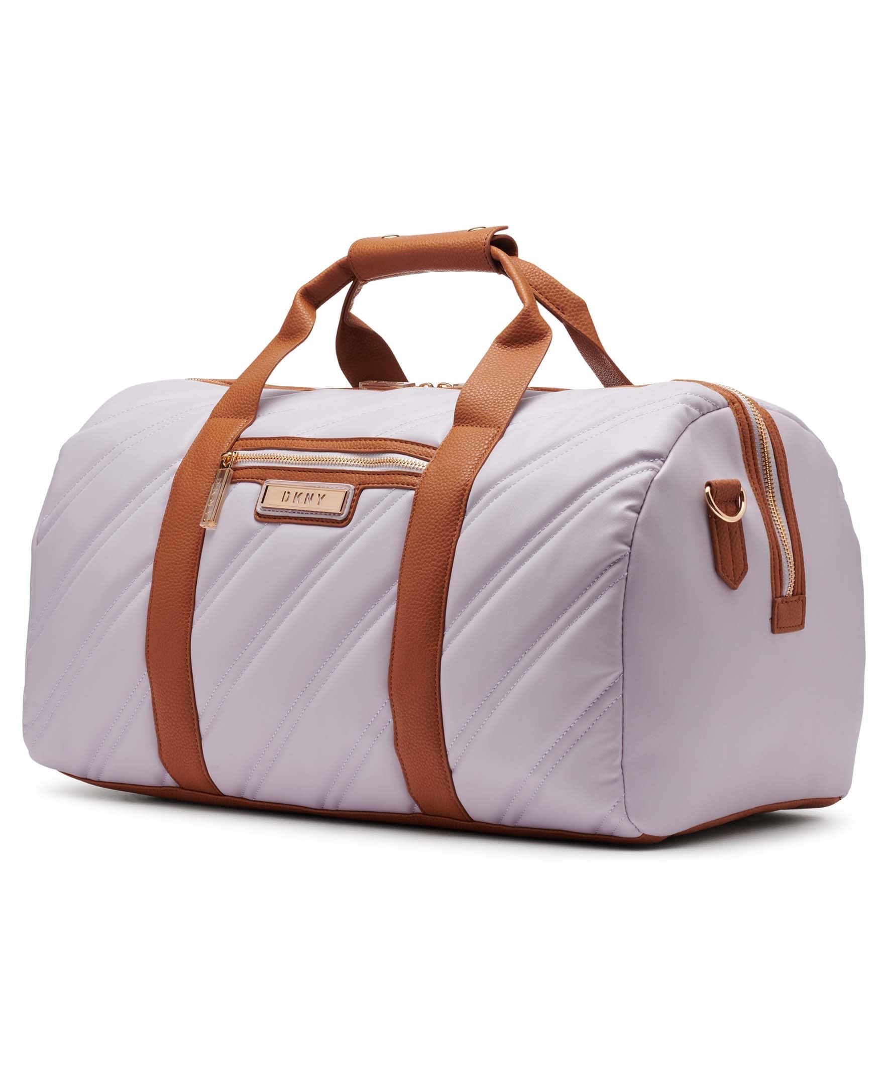 DKNY Unisex Luggage travel,Lavender,19"