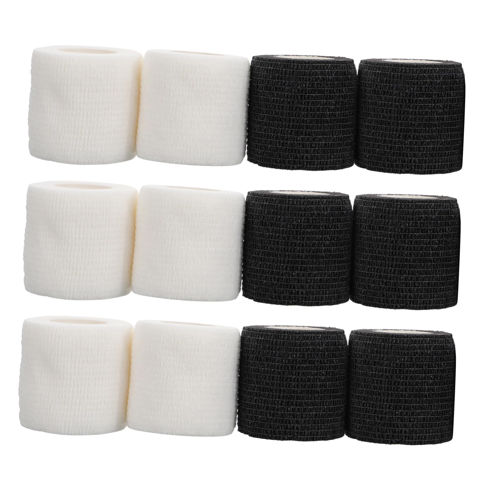 Milisten Elastic Bandage Rolls 5cm x 4.5m 12 Pack Machine Supplies Sports Tape Elbow Band Handle Grip Tape