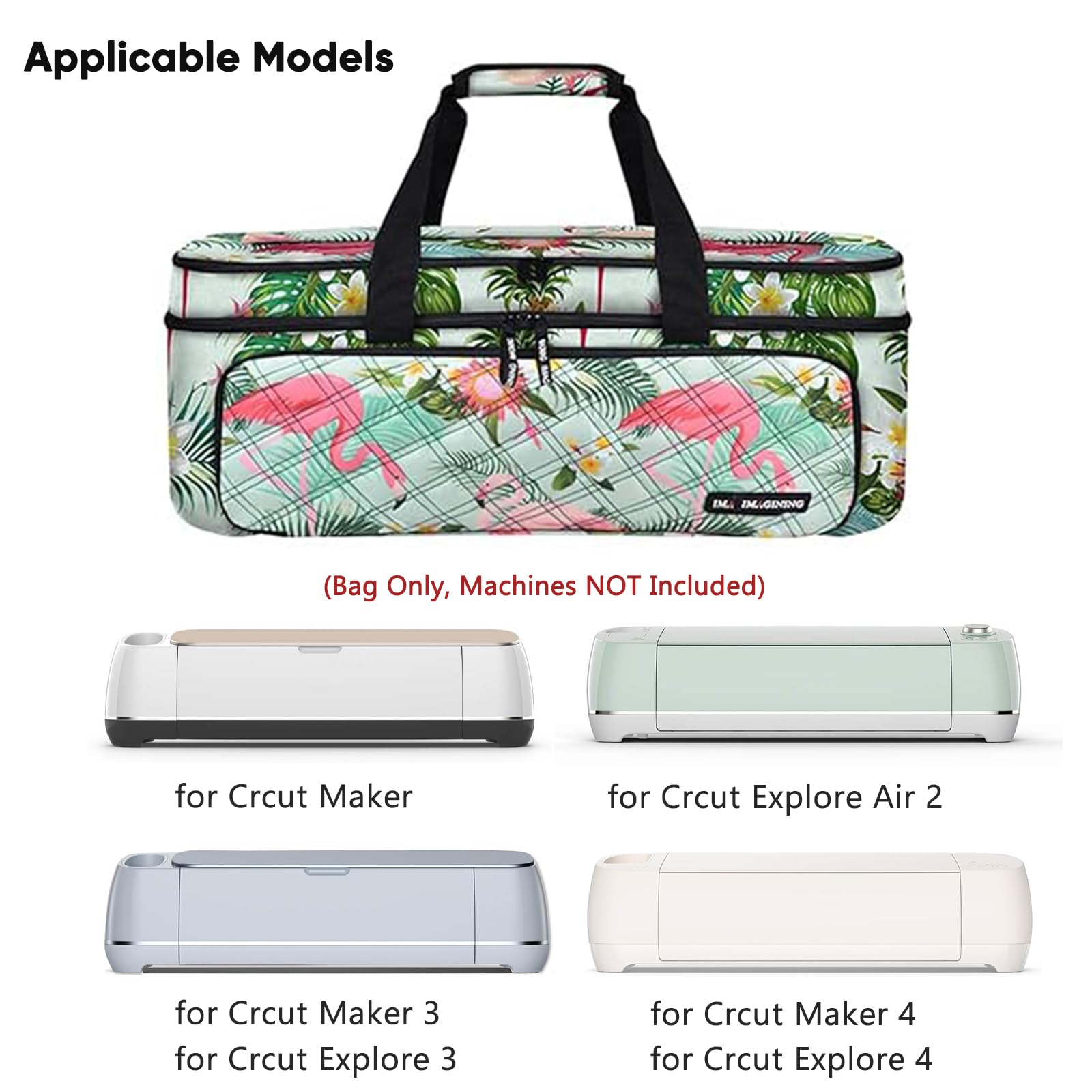 Funda de Transporte para Cricut Maker, Bolsa Cricut para máquina Cricut con Cubierta Compatible con Cricut Explore Air, Air 2, Maker, Maker 3, Bolsas de organización y Almacenamiento, Accesorios
