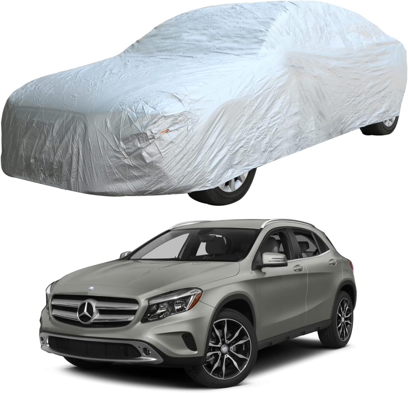 Oshotto/Recaro Silvertech Car Body Cover Compatible with Mercedes Benz GLA