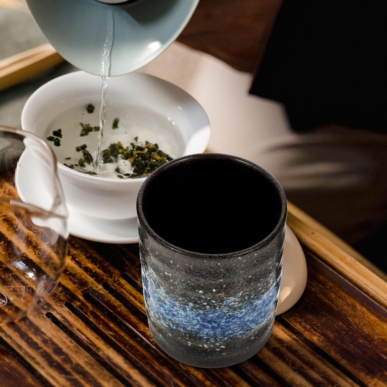 OUNONA tazza da tè giapponese tazza da tè multifunzione tazze in ceramica tazza da tè tazze da caffè tazze da caffè in ceramica fornitura della casa del tè tazze da tè