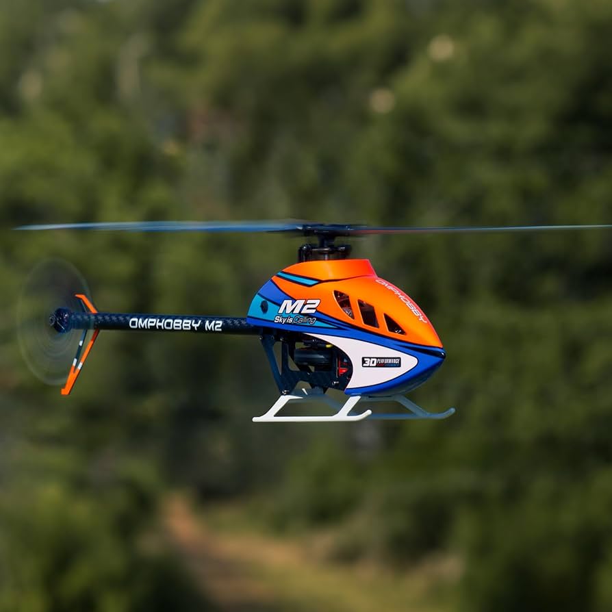 Amazon.com: OMPHOBBY M2 V3 PRO RC Helicopter for Adults, Support