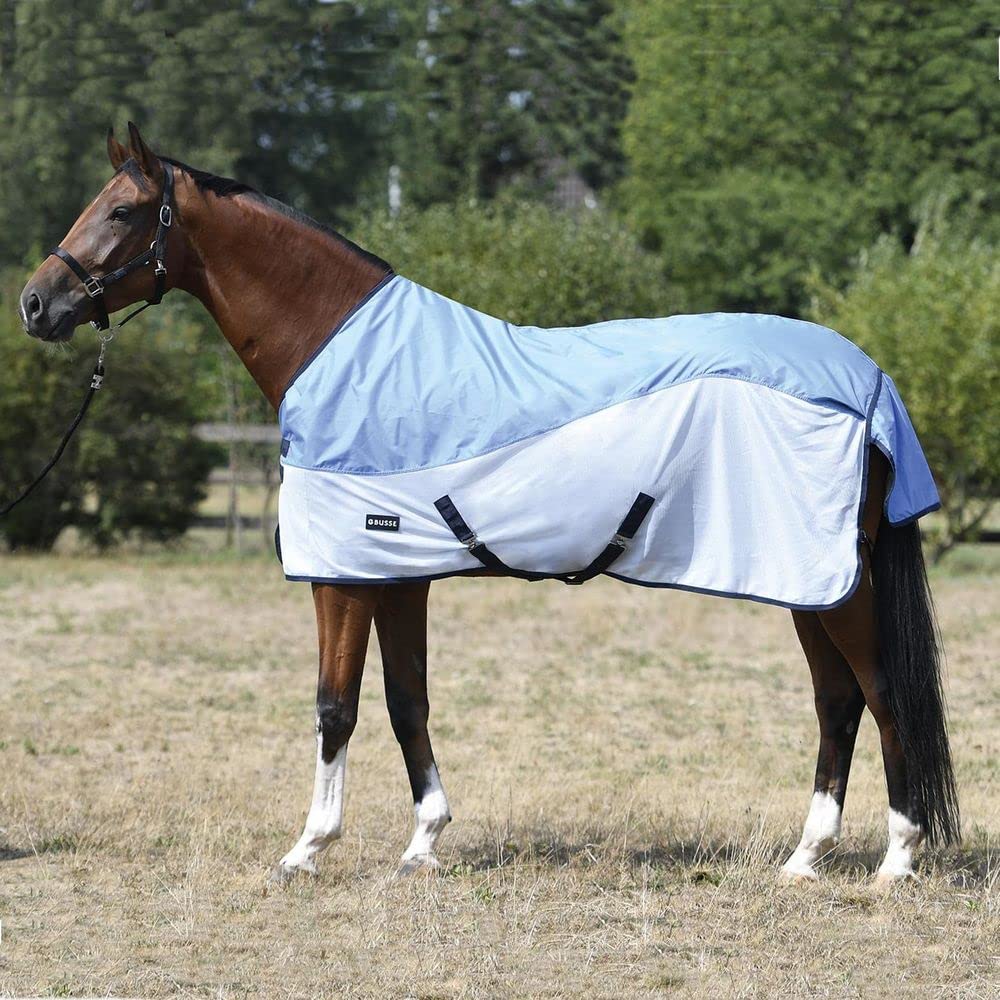 Busse Paddockdecke RAINFLY - Sky(Navy)
