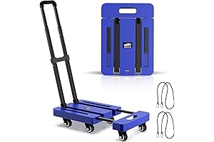 SOYO Folding Hand Truck, 500lbs Heavy Duty Dolly