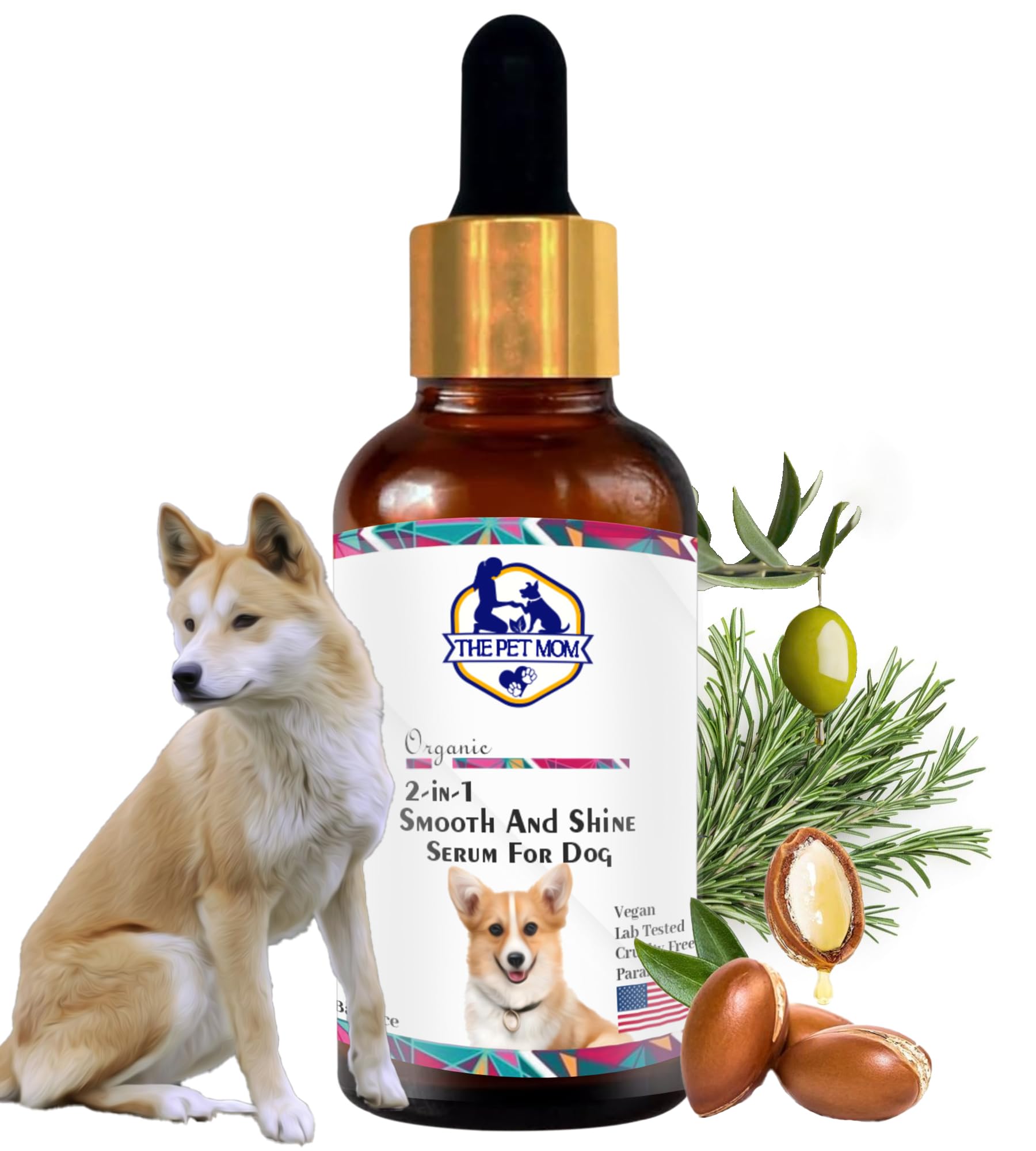 See full amazon price history chart for The Pet Mom Organic 2 in 1 Smooth & Shine Serum for Dog, Puppy | Dog Serum for Silky, Smooth & frizz-Free Hair with Goodness of Vitamin E, Argon Oil, Oliver Oil & Rosemary Oil- All Dog Breed – 30ml The Pet Mom Organic 2 in 1 Smooth & Shine Serum for Dog, Puppy | Dog Serum for Silky, Smooth & frizz-Free Hair with Goodness of Vitamin E, Argon Oil, Oliver Oil & Rosemary Oil- All Dog Breed – 30ml (B0CPJD9K4V) Amazon Price History, Amazon Price Tracker