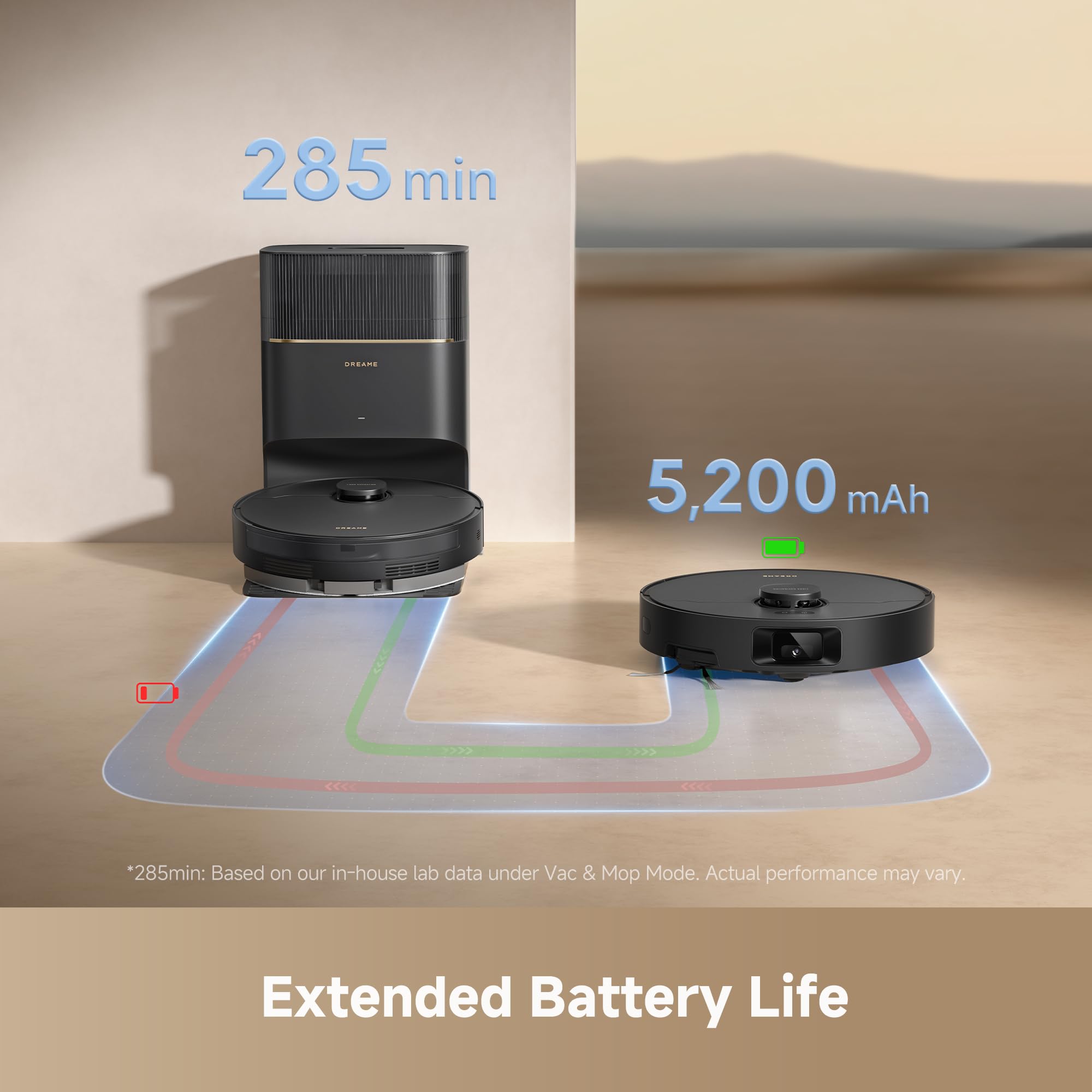 Robot Vacuum,11500Pa Suction,LiDAR Navigation,Self-Emptying,Pet Hair product image 13