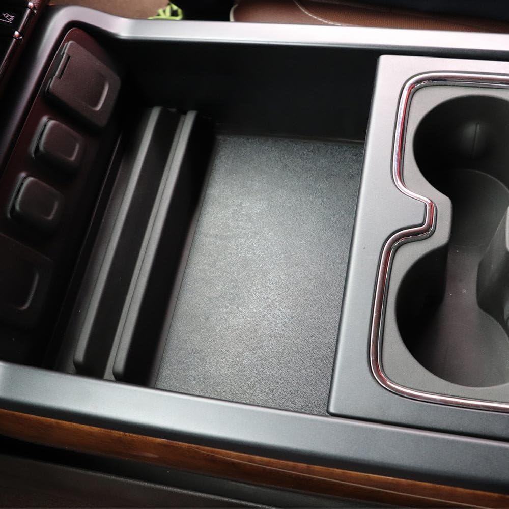 Anydream Secret Compartment Center Console Organizer Tray for Chevy Silverado GM 2014 2015 2016 2017 2018