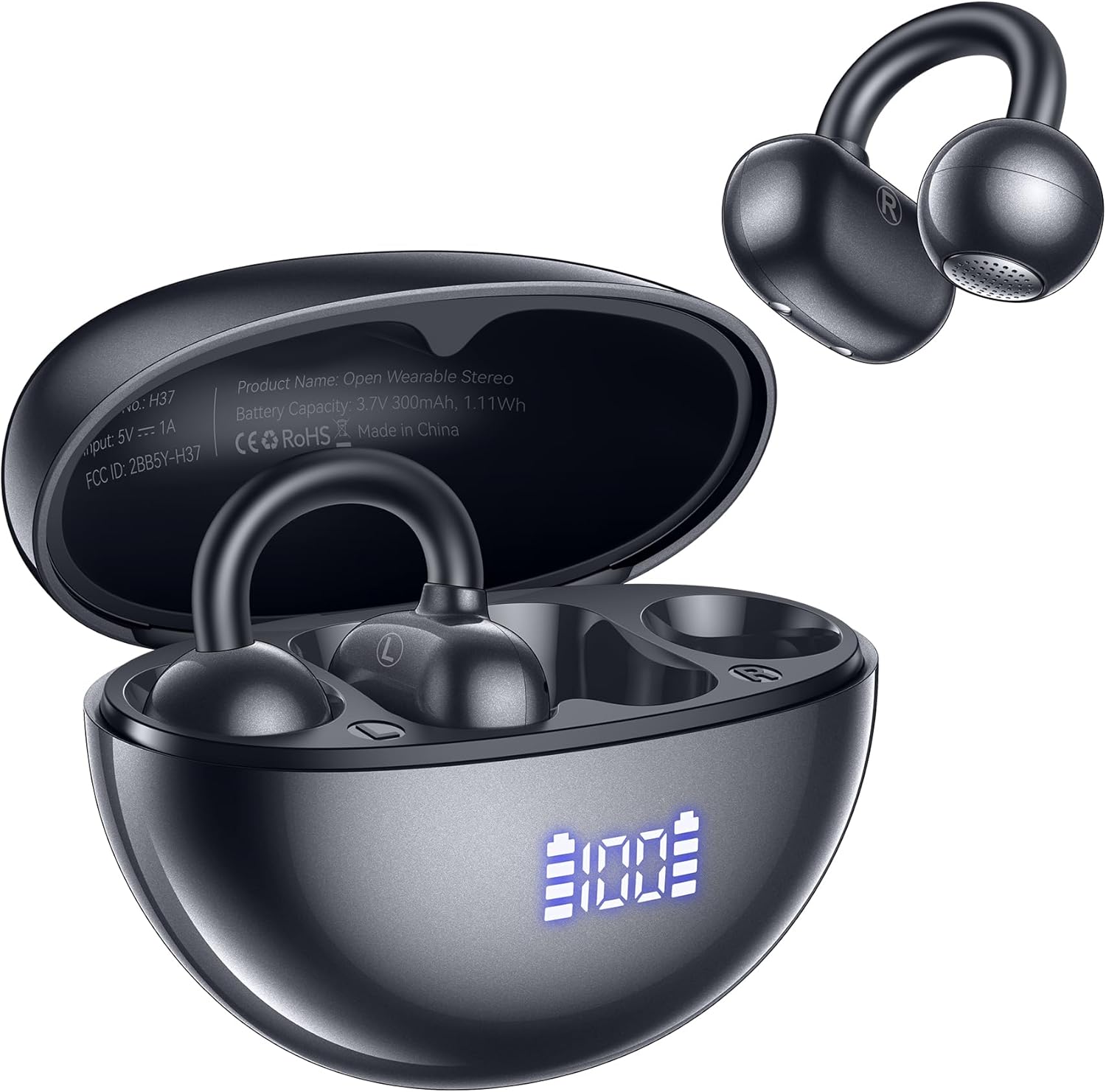AI Translation Earbuds Real Time 164 Languages AI Translator Earbuds Audifonos Traductores Inglés Español Wireless Earbud Translating Ear Buds Bluetooth Headphones for Travel Business Learning Black AI Translation Earbuds Real Time 164 Languages AI Translator Earbuds Audifonos Traductores Inglés Español Wireless Earbud Translating Ear Buds Bluetooth Headphones for Travel Business Learning Black