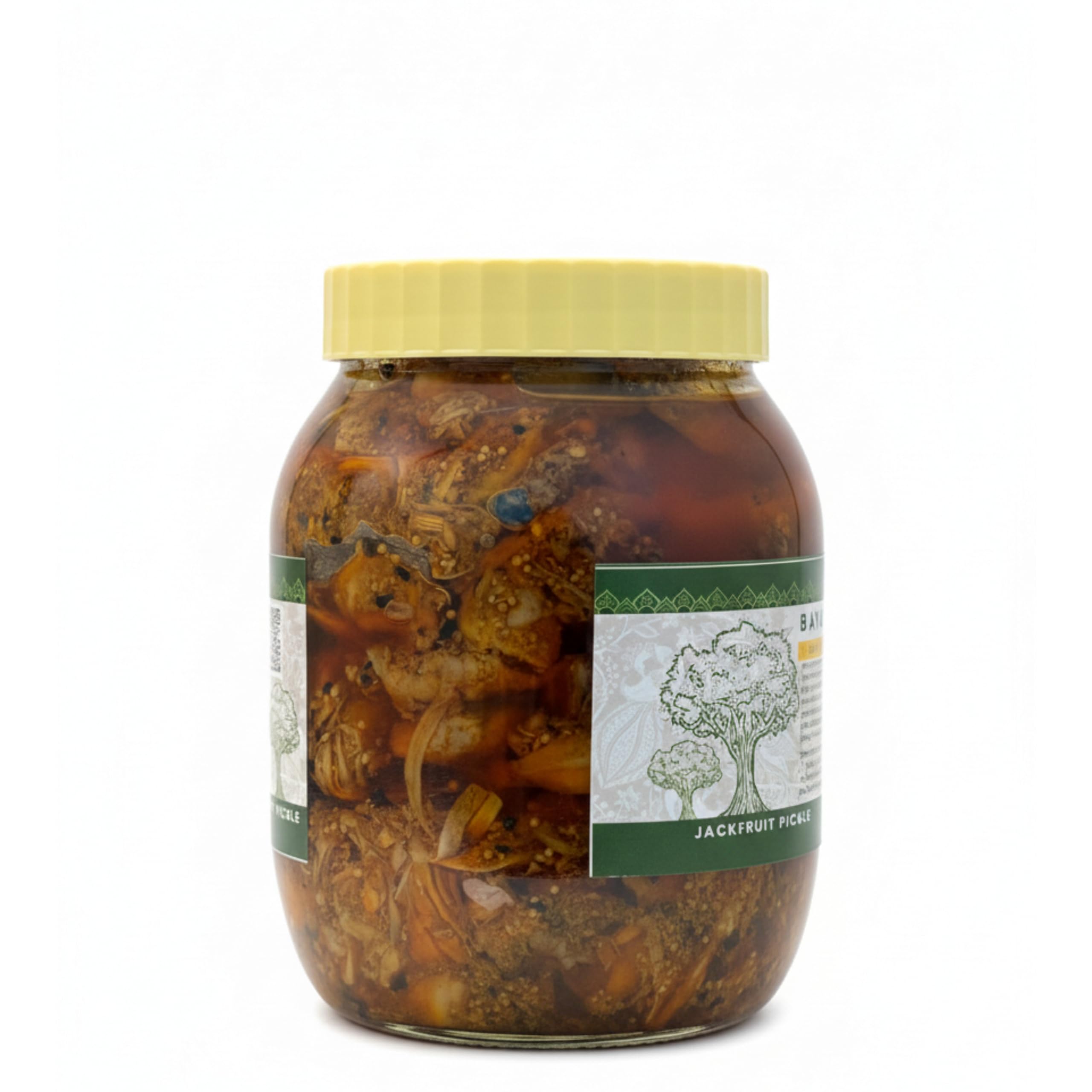 Baya India Kathal Ka Achar, Jackfruit Pickle, Homemade Pickle, Pure Mustard Oil, Spicy and Tangy, No Preservatives, No Vinegar, No Onion, No Garlic, Sun Dried, 700g 2