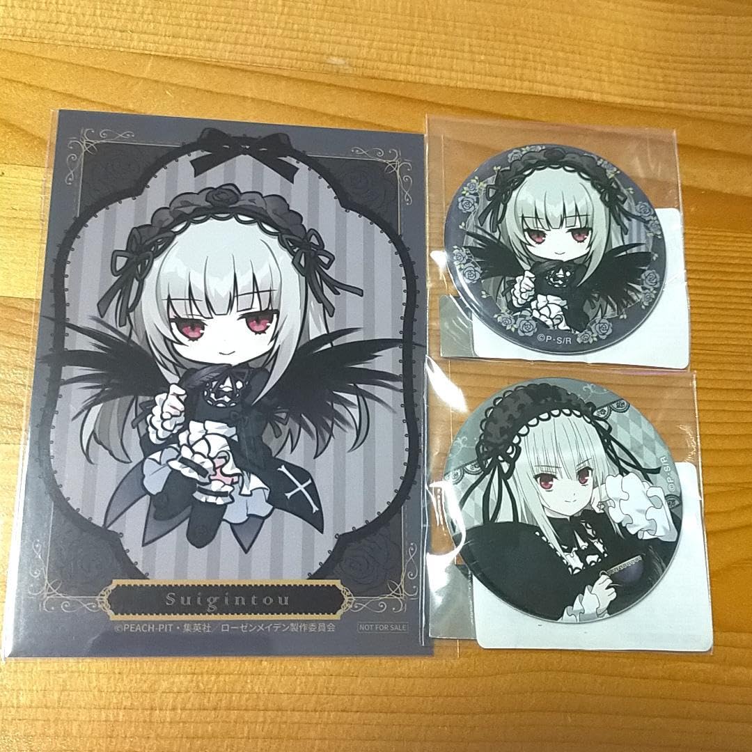 ローゼンメイデン まるくじ 缶バッジ ブロマイド アクリルチャーム ローゼンメイデン まるくじ 缶バッジ ブロマイド アクリル