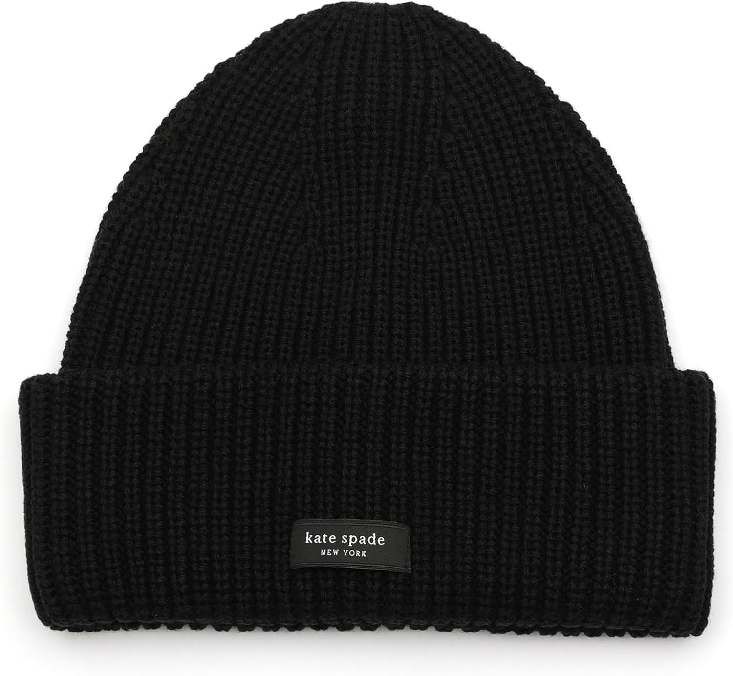 Kate Spade New York Womens Sam Label Cuff Beanie - Image 3