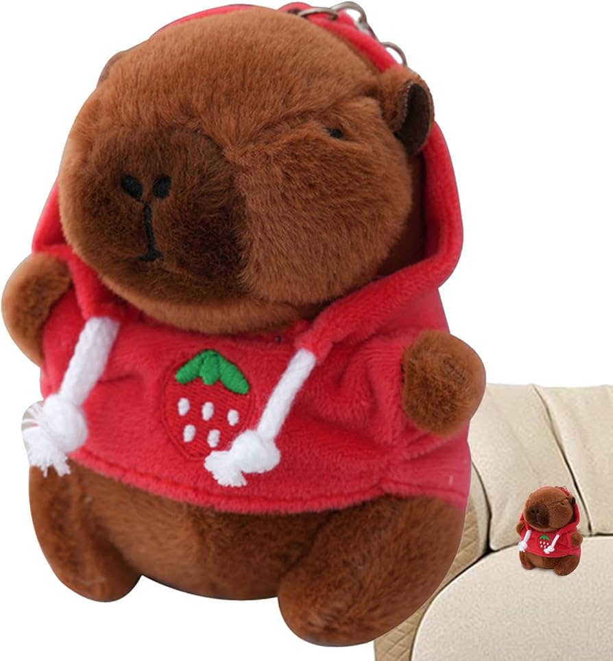 Amazon.co.jp: カピバラのぬいぐるみキーホルダー,カピバラの