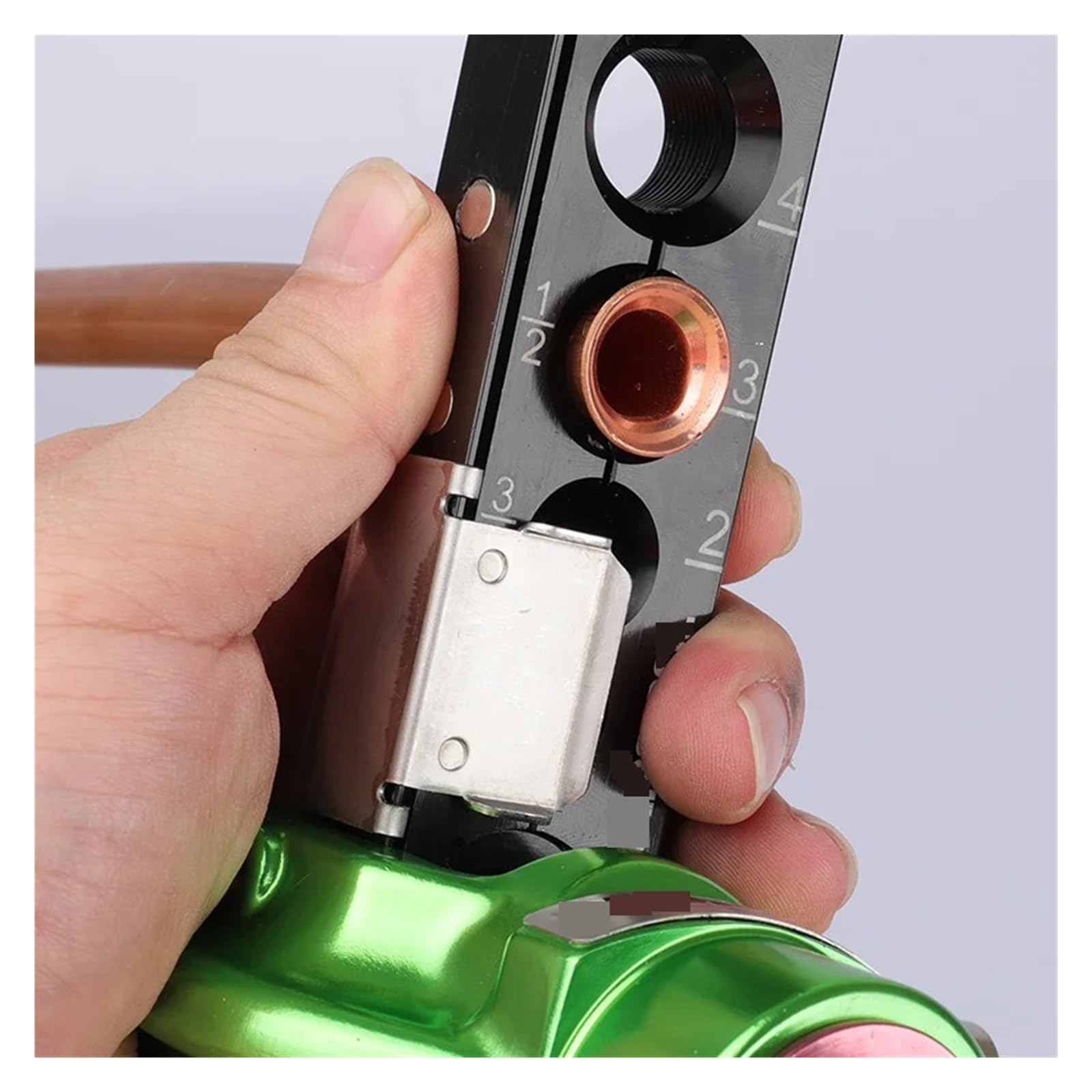 Kupferrohr-Bördelwerkzeug-Set für Klimaanlagen- und Kälte-Reparatur, 0,6 cm bis 1,9 cm Rohr-Flare-Kit, unverzichtbare Bördelwerkzeuge für HVAC und Sanitärbedarf