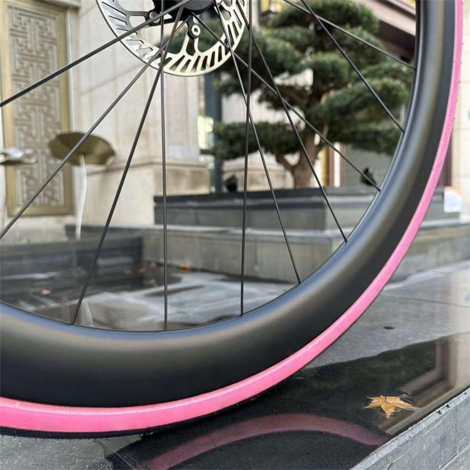 Pneumatico per bicicletta da strada, 700 x 25 C, kit camera d'aria per ciclismo sportivo ad alta pressione, blu chiaro