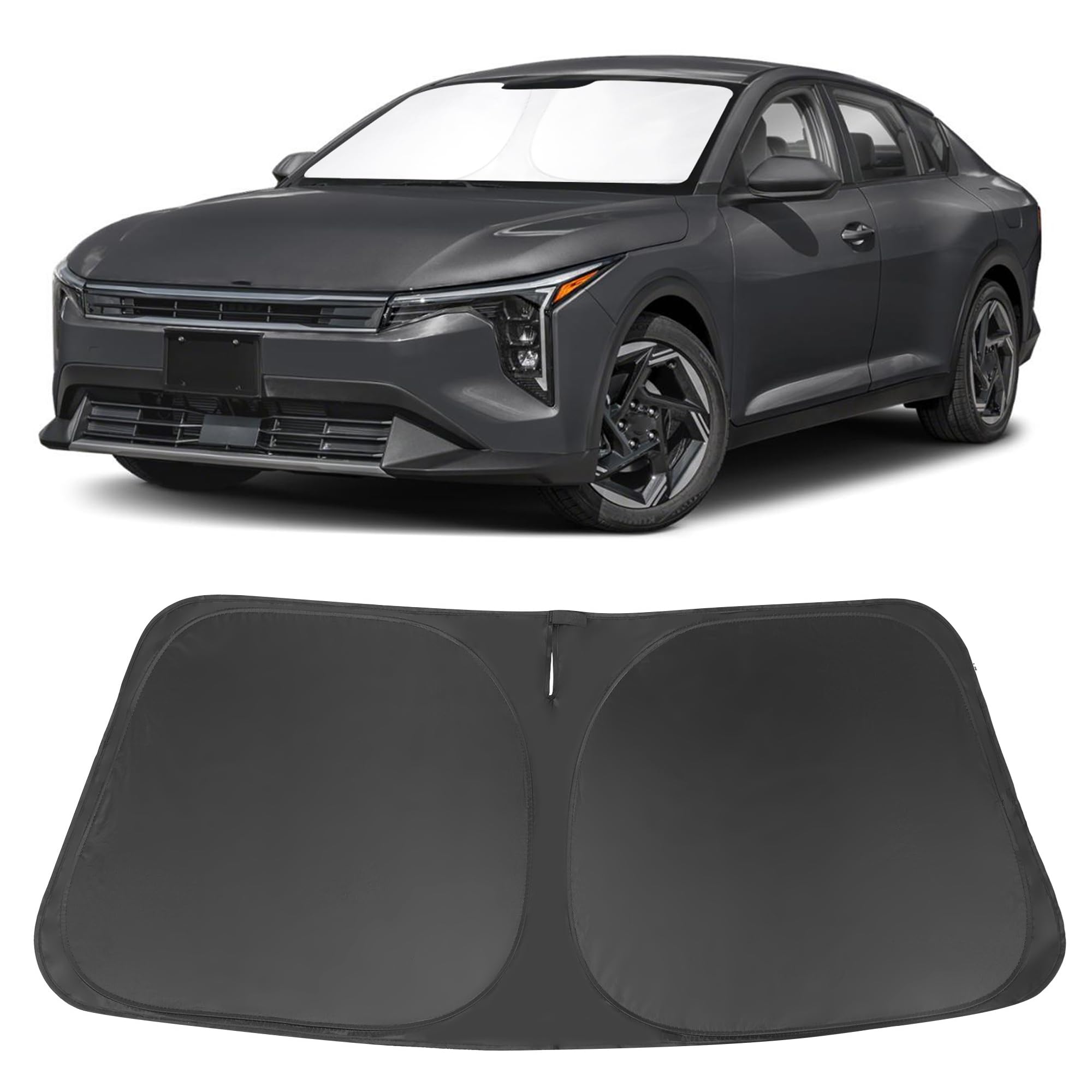 Windshield Sun Shade for 2025 2026 Kia K4 Accessories