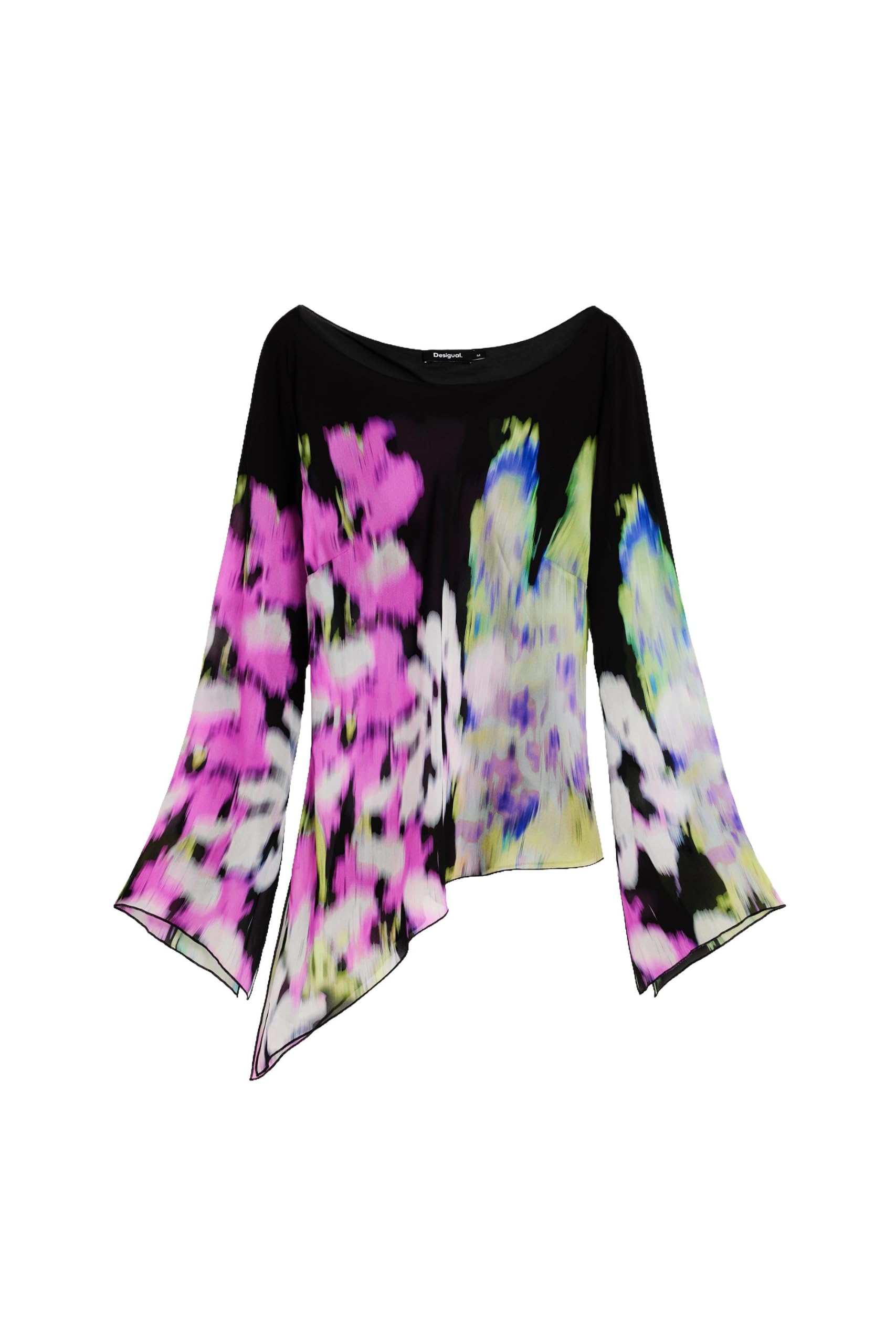 Desigual Blusa Mujer Negro L