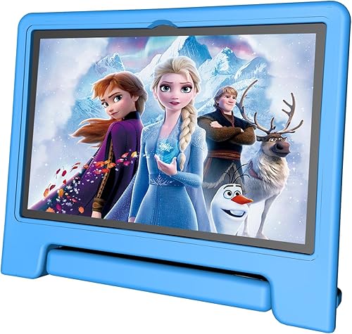 Miniatura 1 de JREN Tablet para Niños  10 Pulgadas 64GB Android 14  Octa-core  64GB  WiFi  Bluetooth  Control Parental  Contenido para Niños  Tabletas para Niños